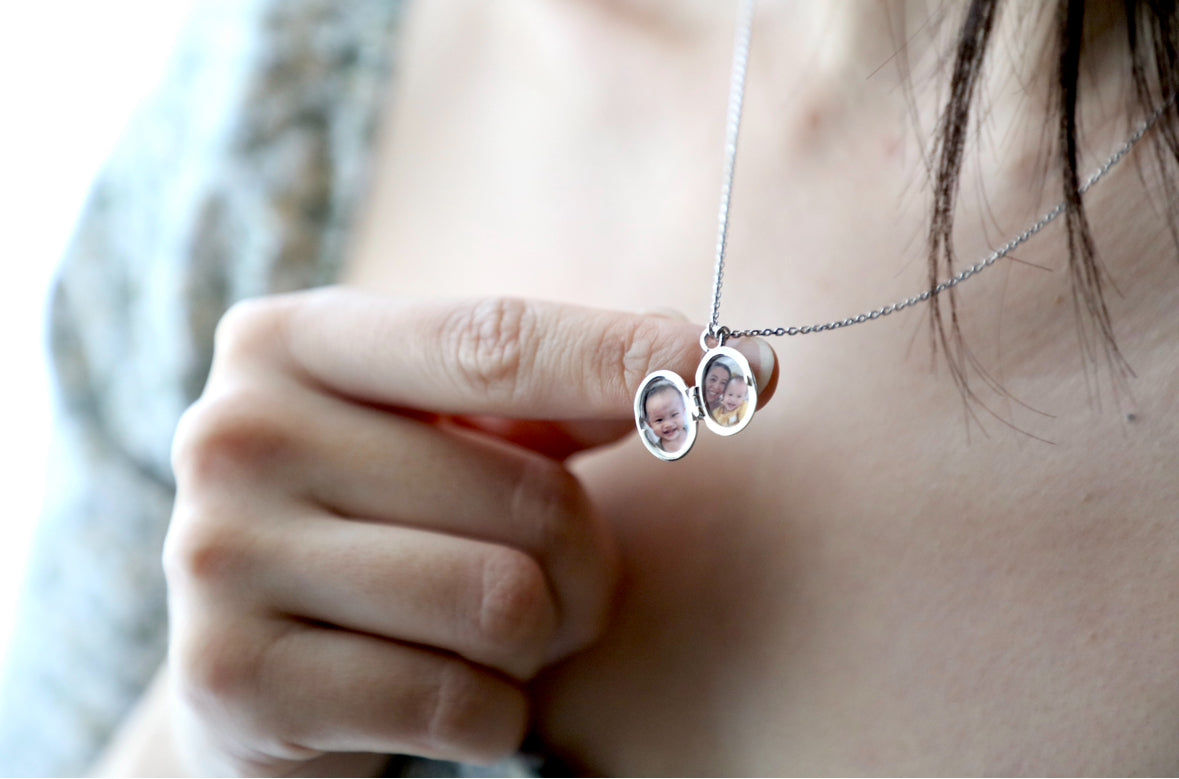 Celestial Locket in Sterling Silver