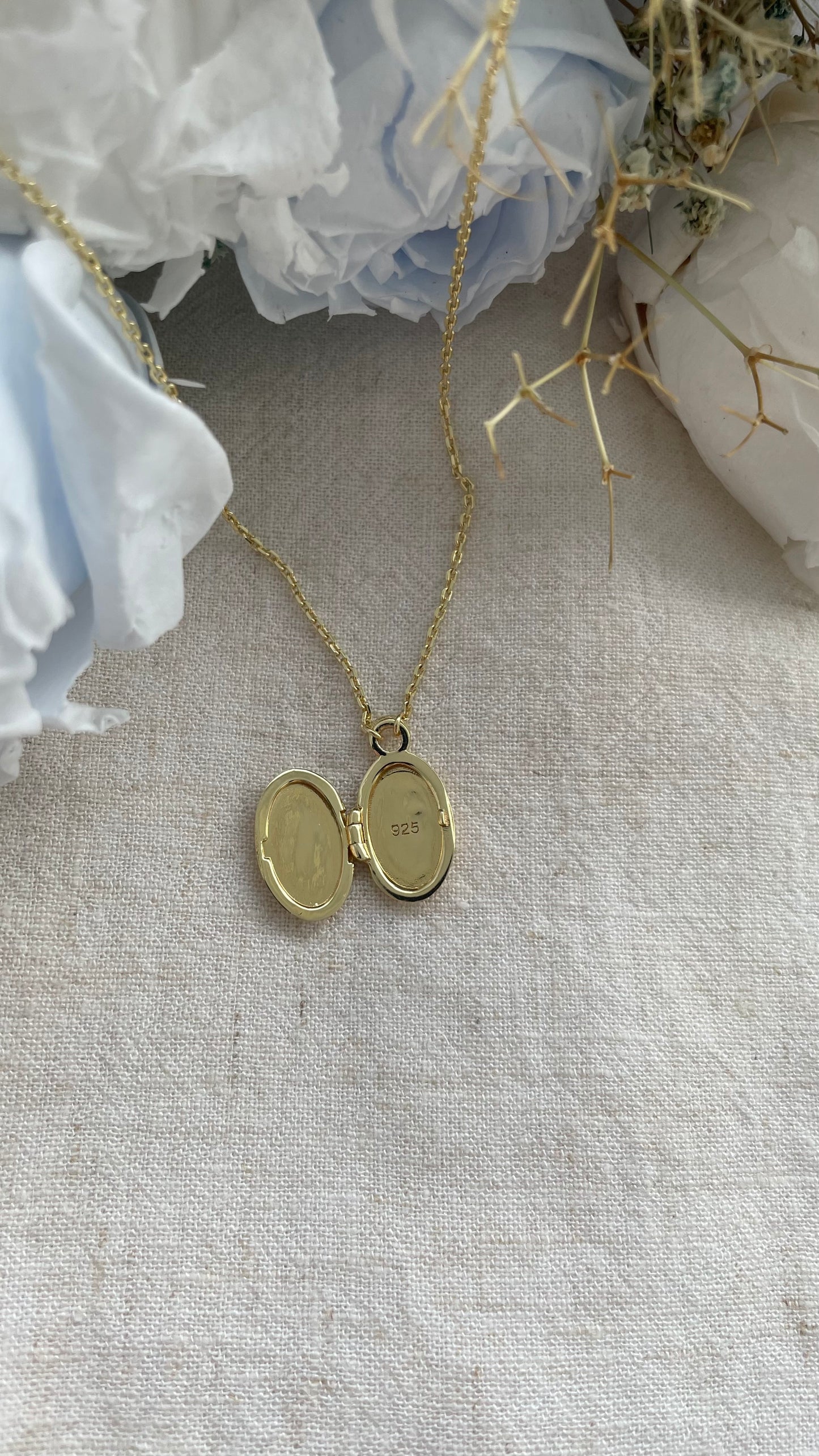 Celestial Locket In Gold Vermeil