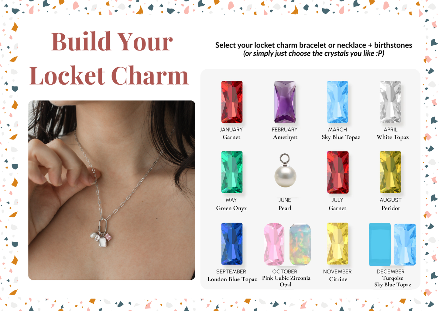 Paperclip Charm Locket Bracelet (Gold Vermeil)