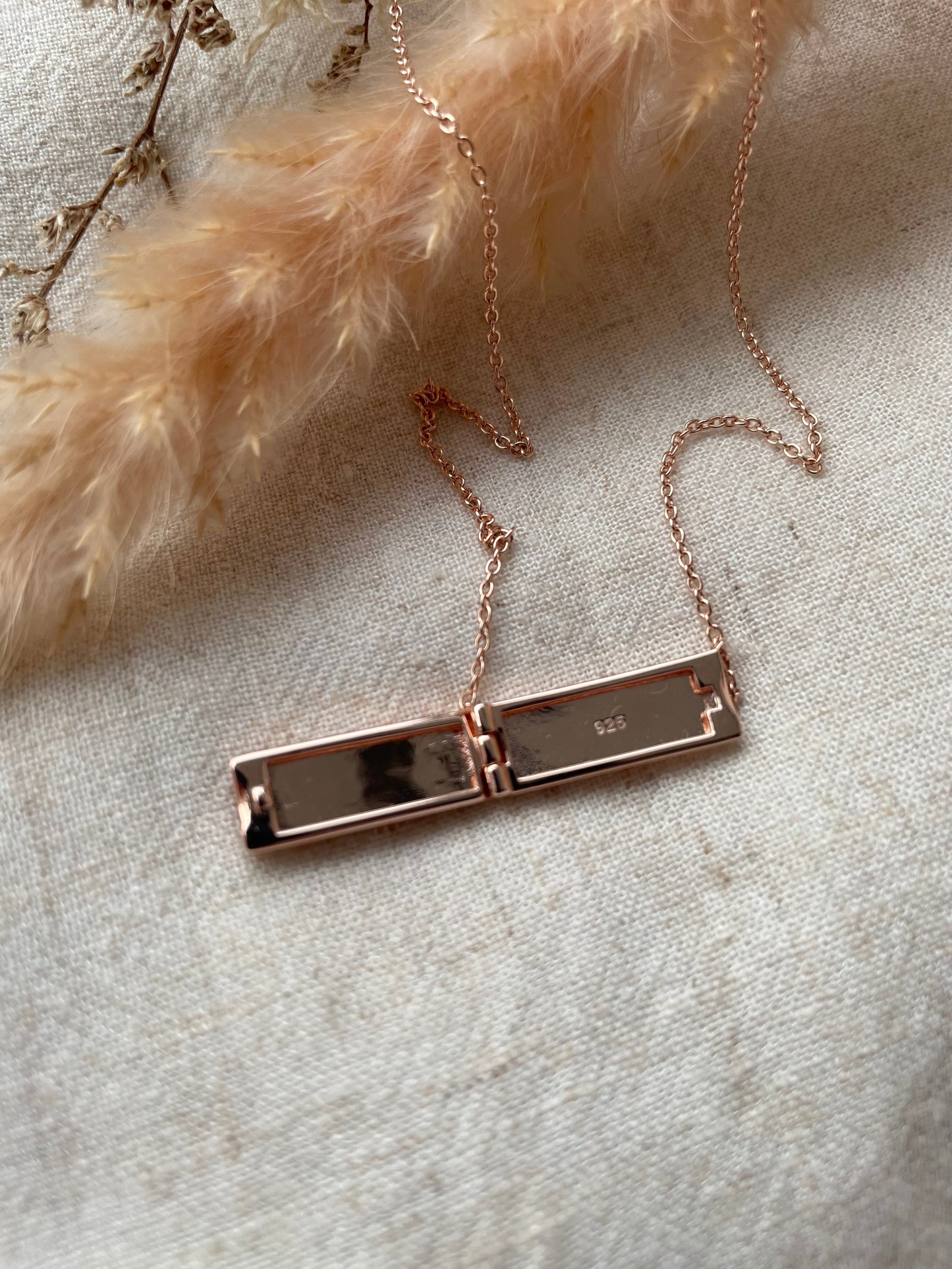 Mother of Pearl Bar Locket