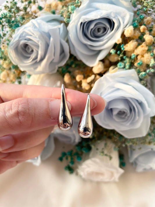 Teardrop Earring in Sterling Silver