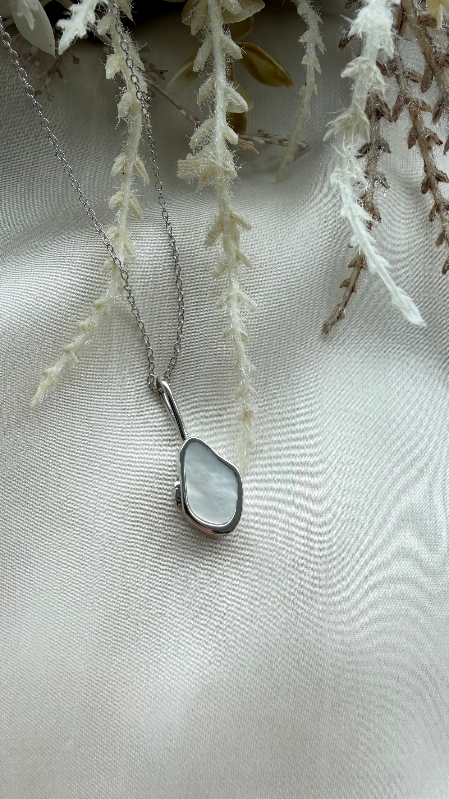 Islet Locket in Sterling Silver