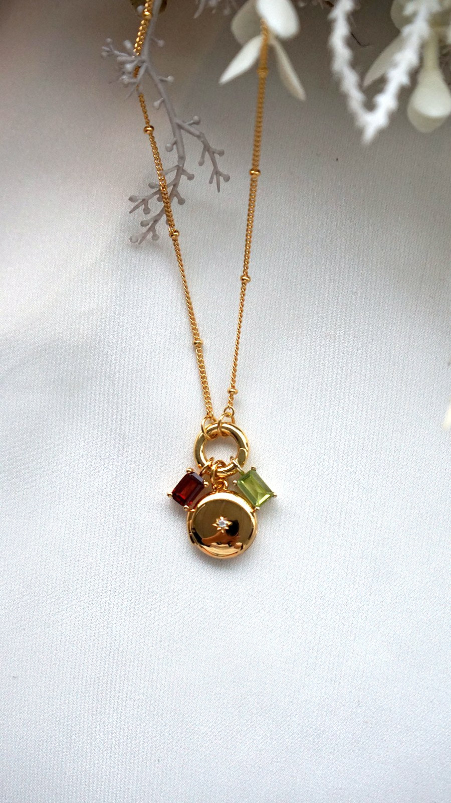 Satellite Charm Necklace Chain