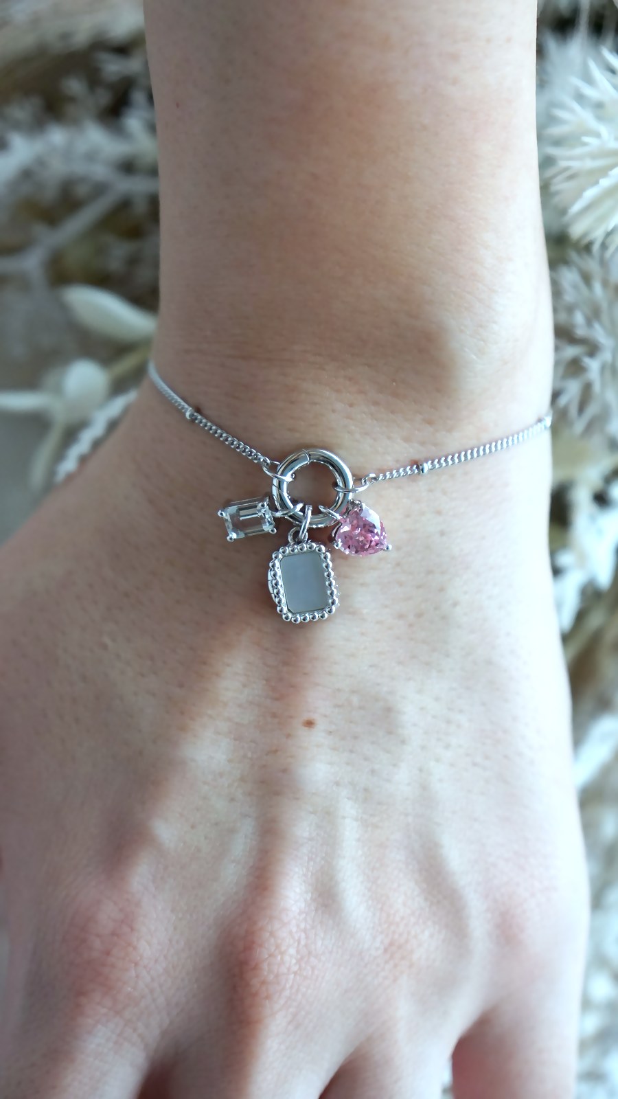Satellite Charm Bracelet Chain