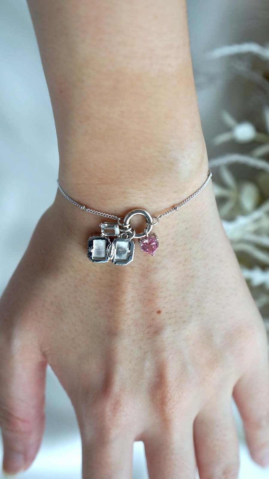 Satellite Charm Bracelet Chain