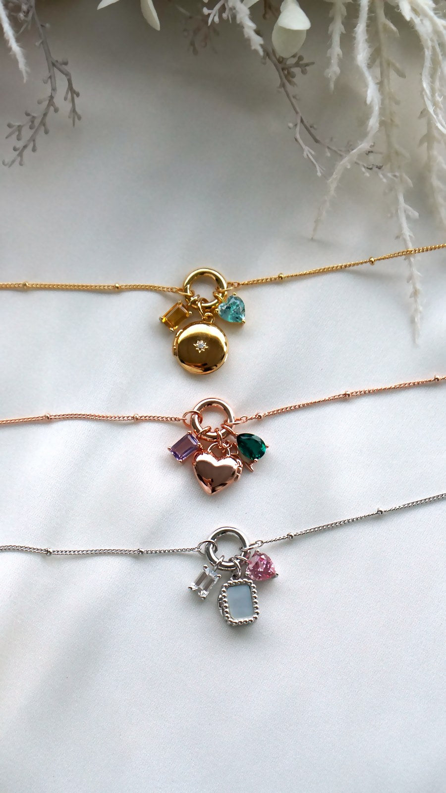 Satellite Charm Bracelet Chain