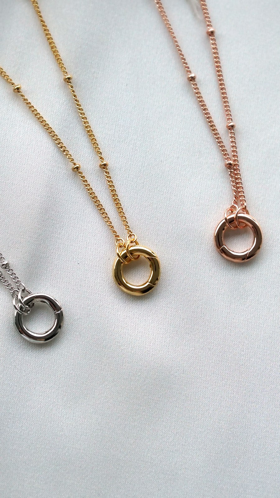 Satellite Charm Necklace Chain