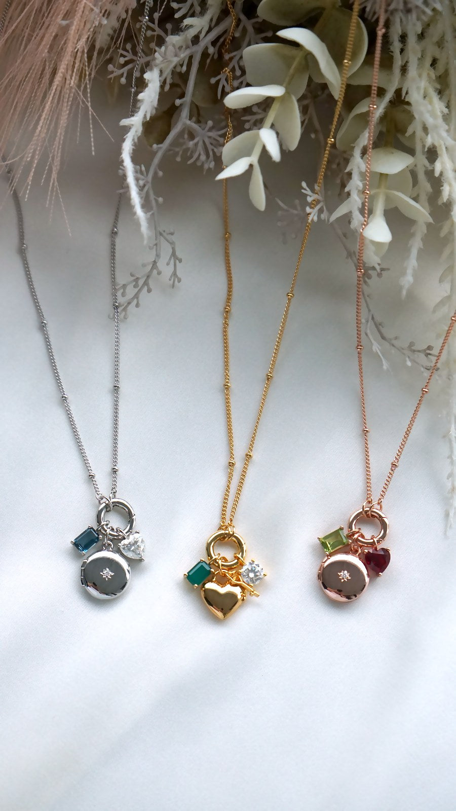 Satellite Charm Necklace Chain
