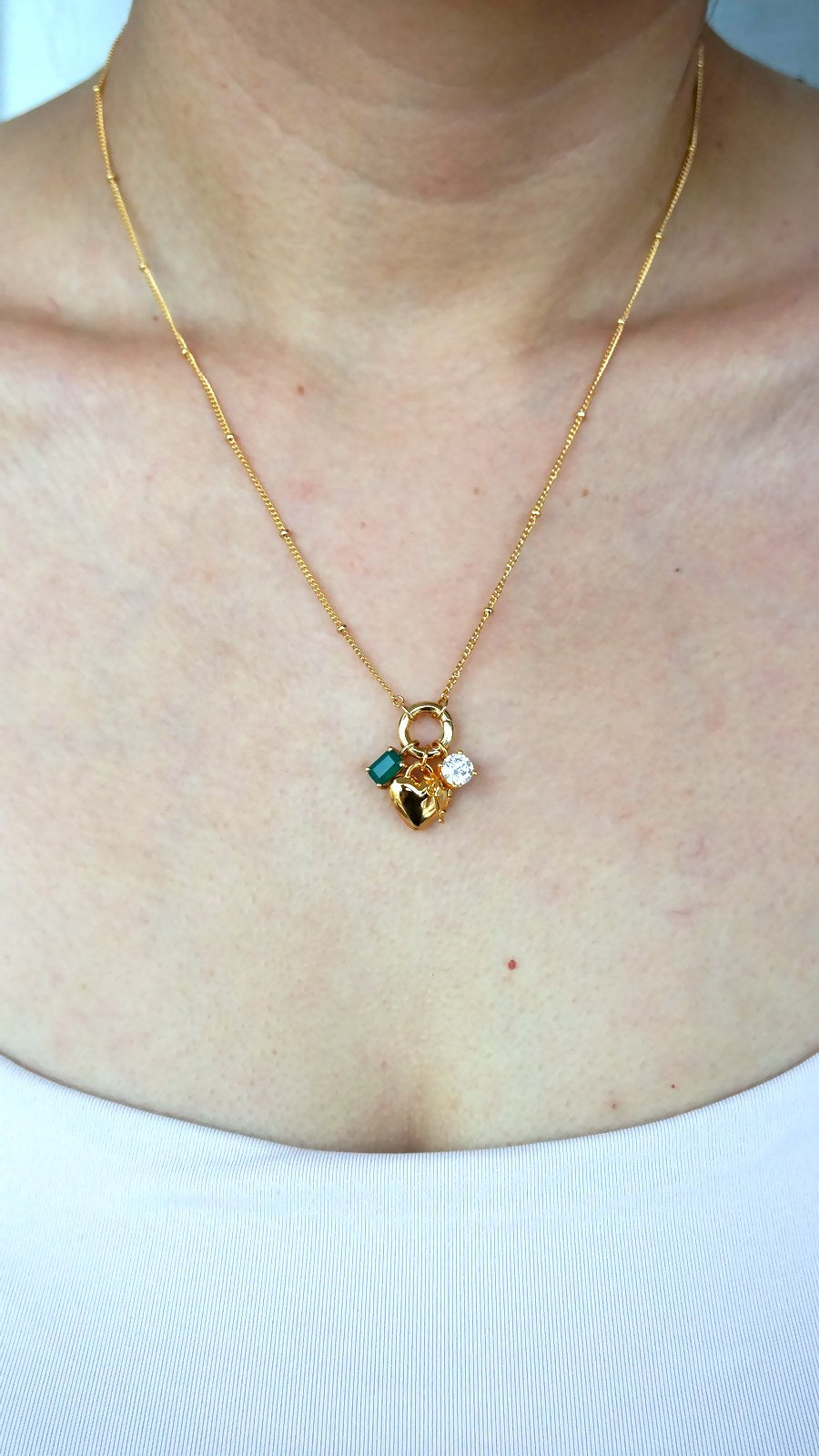 Satellite Charm Necklace Chain