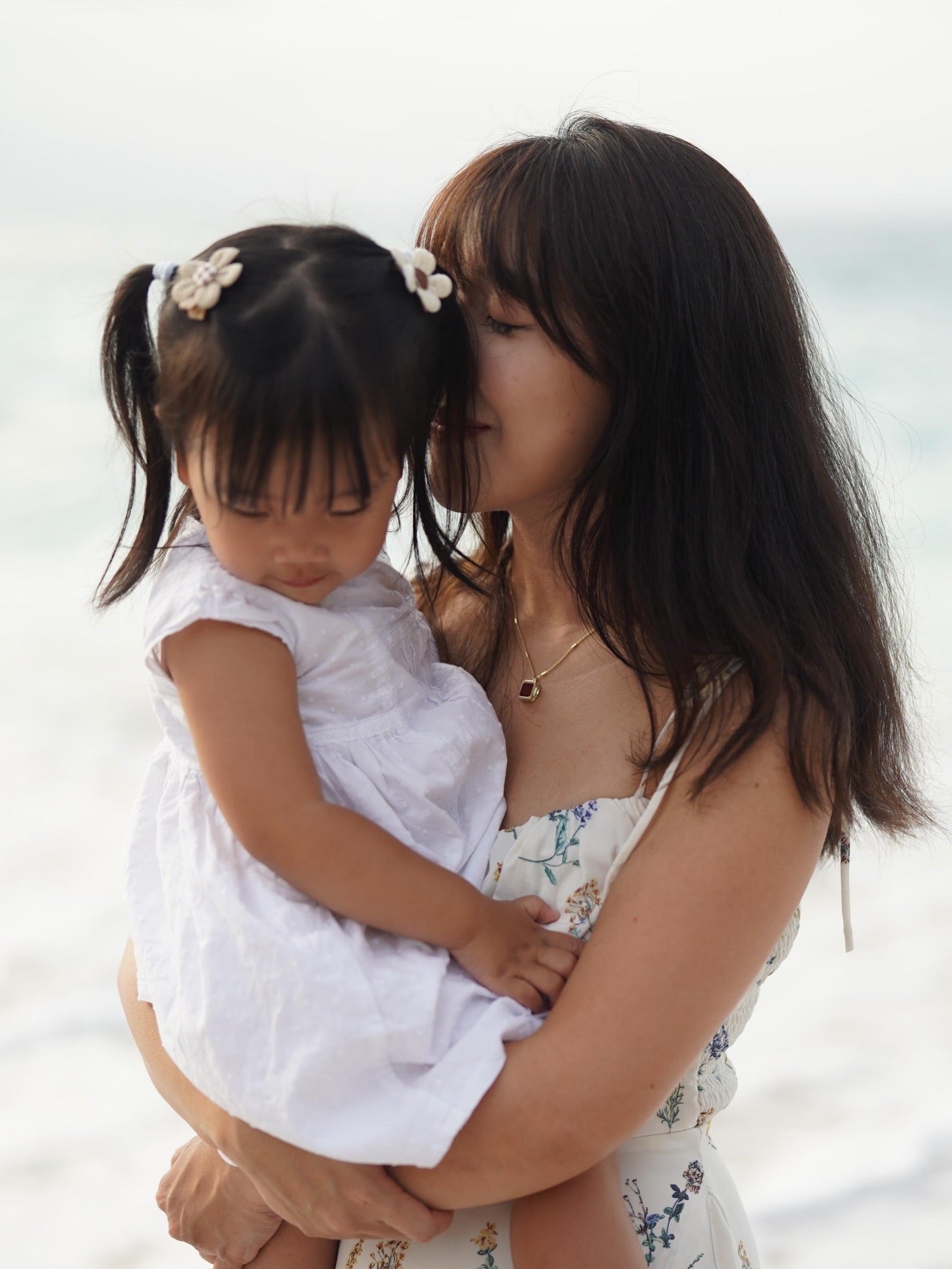 Square Locket with Red Agate
