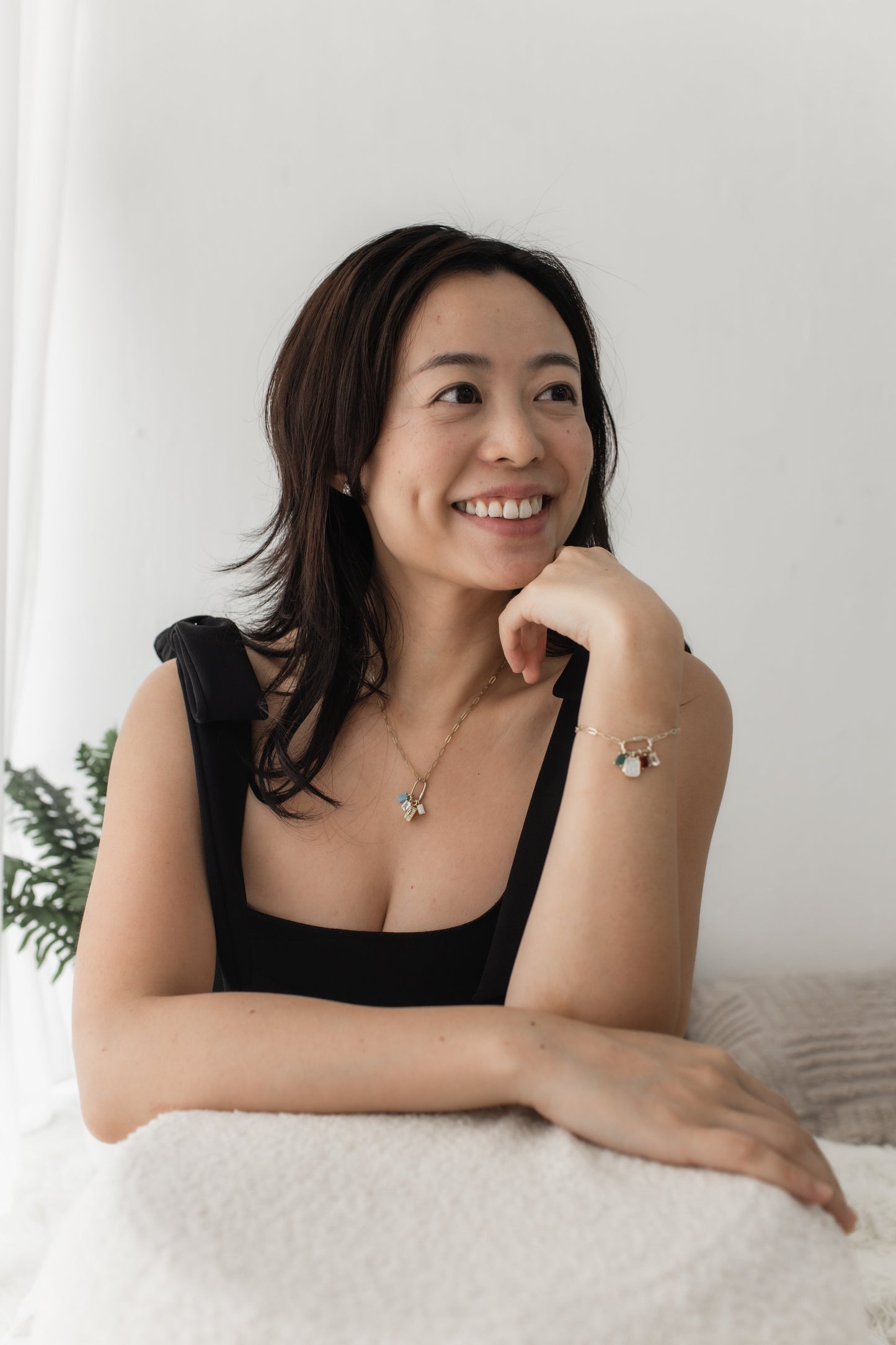 Charm Locket Necklace (Gold Vermeil)