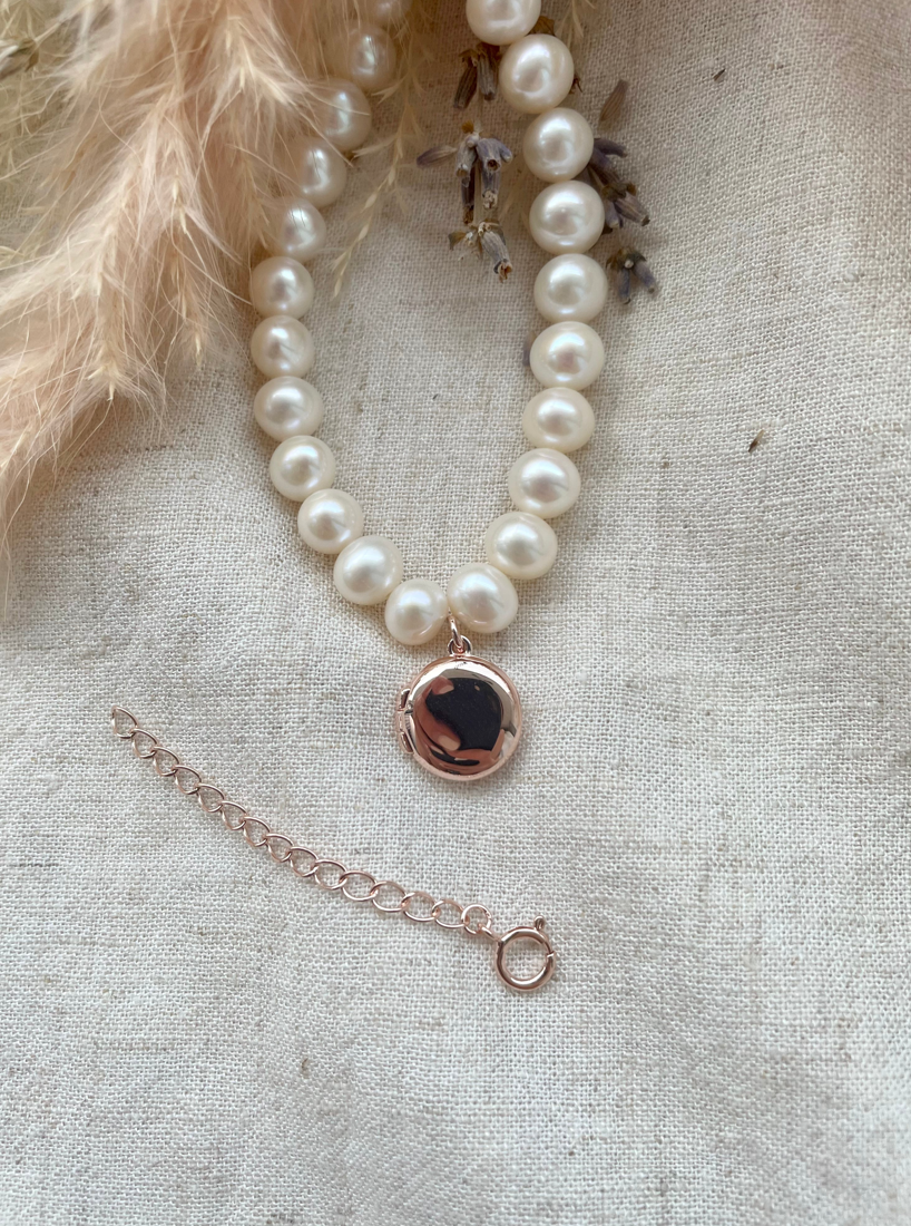 Pearl Bracelet Locket